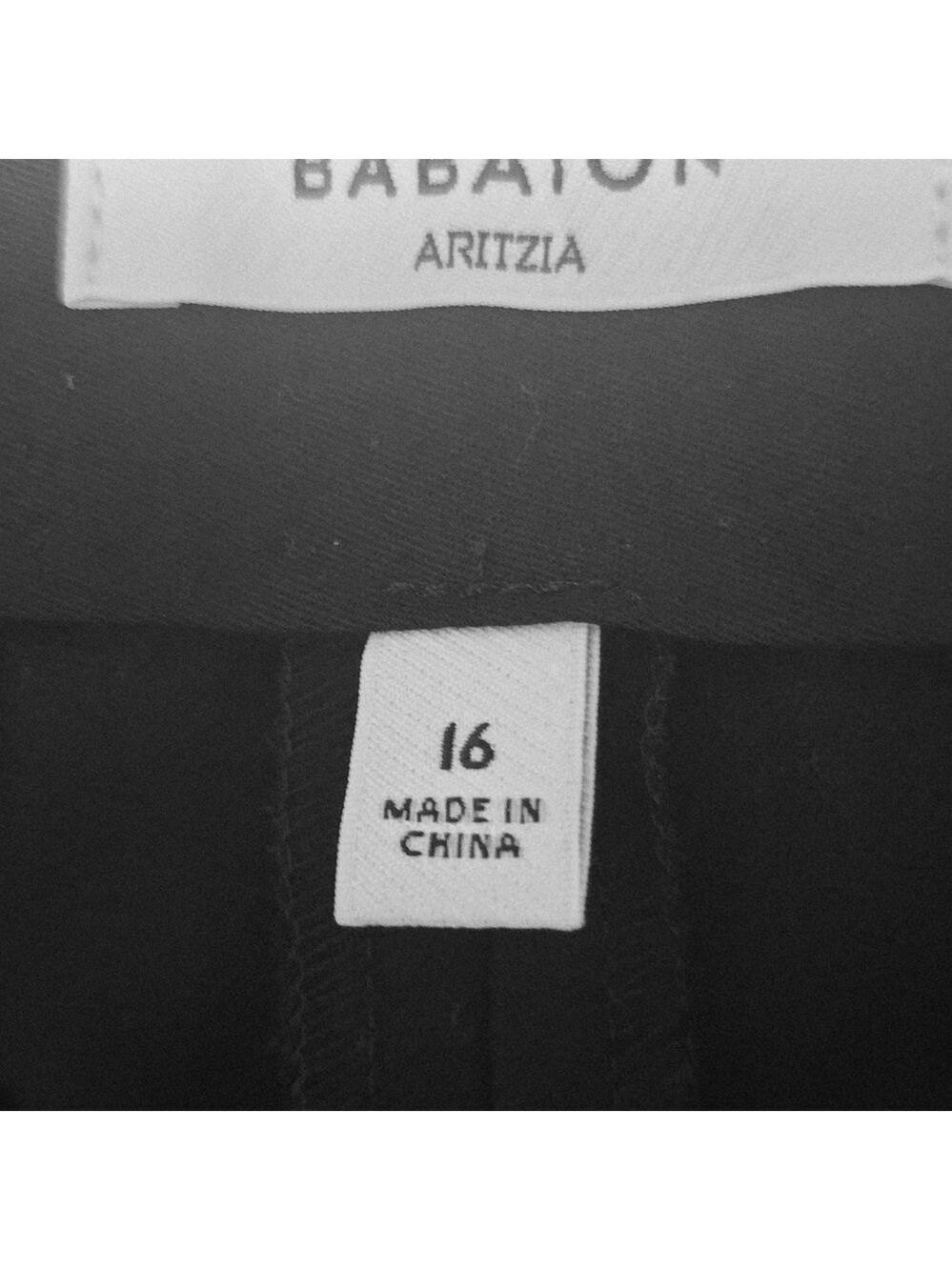 Aritzia Babaton Black High-Waist Tailored Shorts - Picture 6 of 8